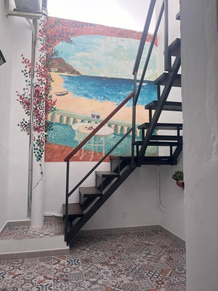 Apartamento Lidia Planta 2, La Carihuela 1ª Linea Playa, Vistas Mar, Buhardilla 1 Dormitorio, 40 M2, 1-3 Huesped, Terraza, Wifi توريمولينوس المظهر الخارجي الصورة